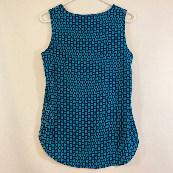 Chicos Sleeveless Top with Geometric Print - Picture 5 of 6